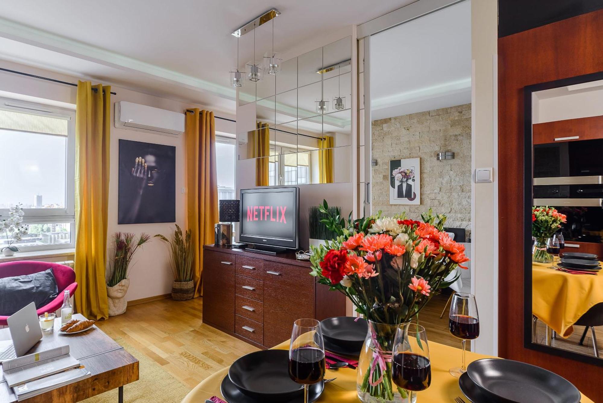 Lumina Apart With Balcony Platinum Tower Warsaw Ngoại thất bức ảnh