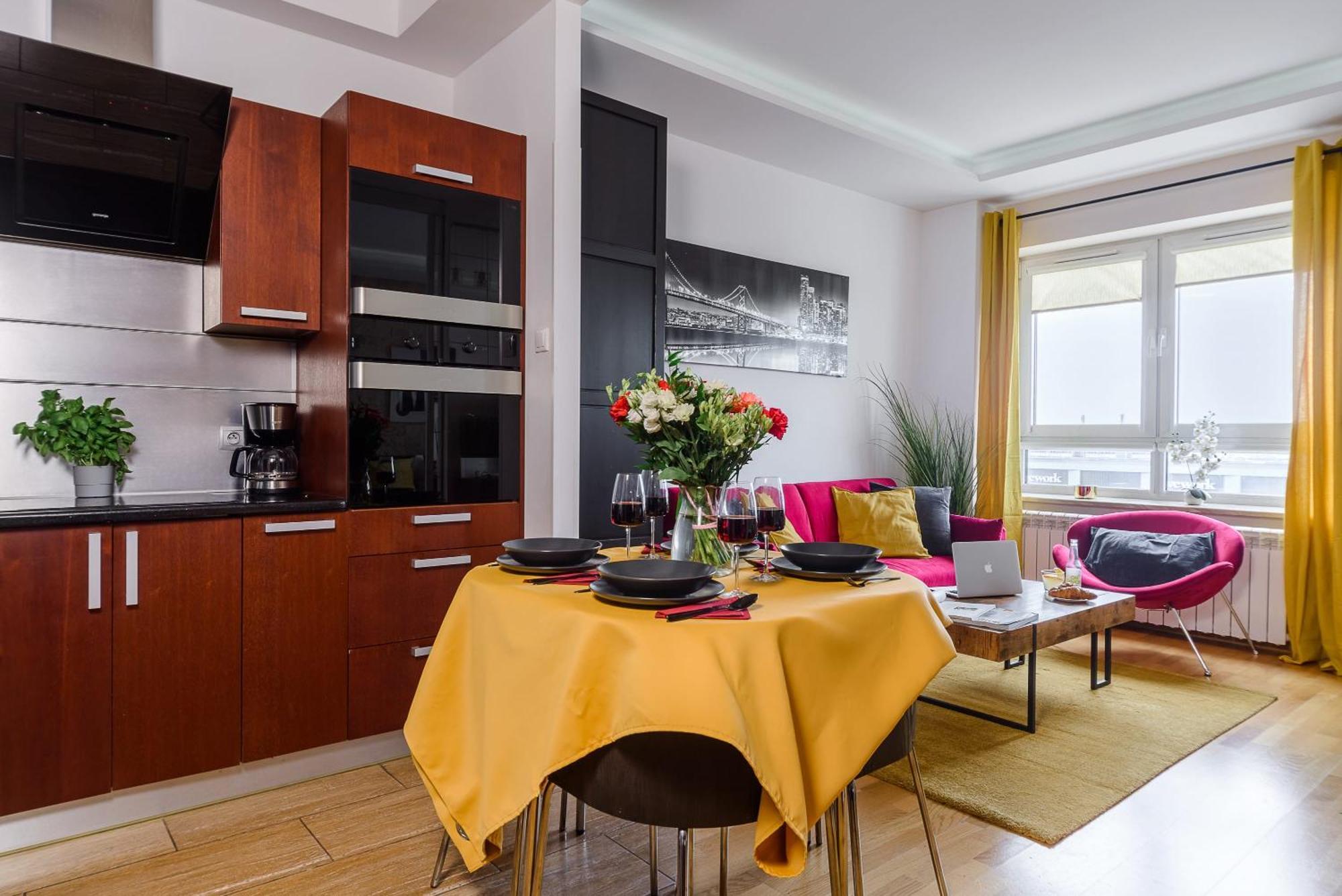 Lumina Apart With Balcony Platinum Tower Warsaw Ngoại thất bức ảnh