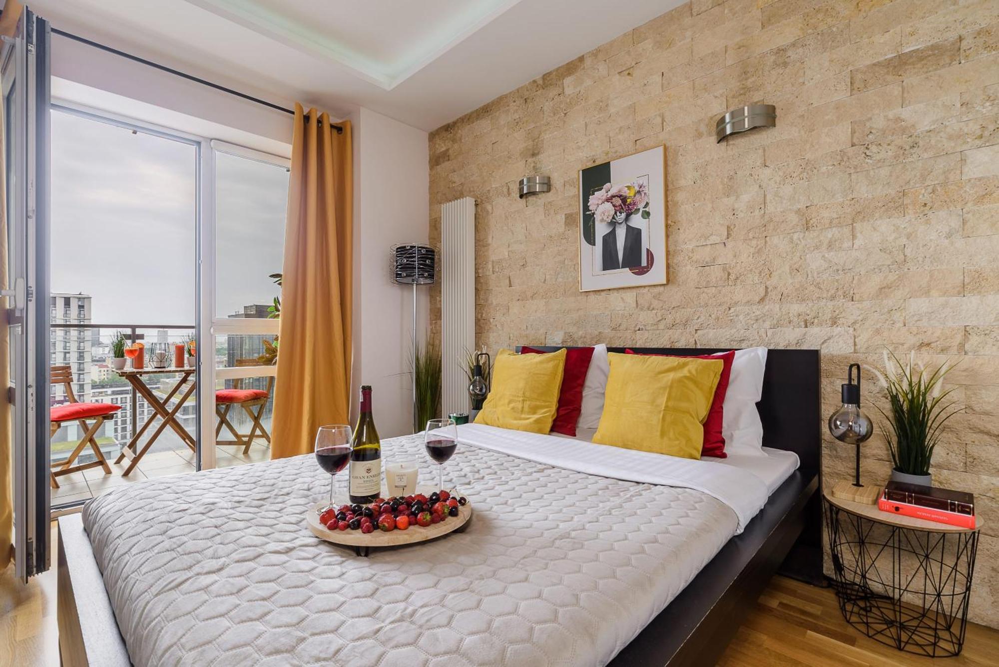 Lumina Apart With Balcony Platinum Tower Warsaw Ngoại thất bức ảnh