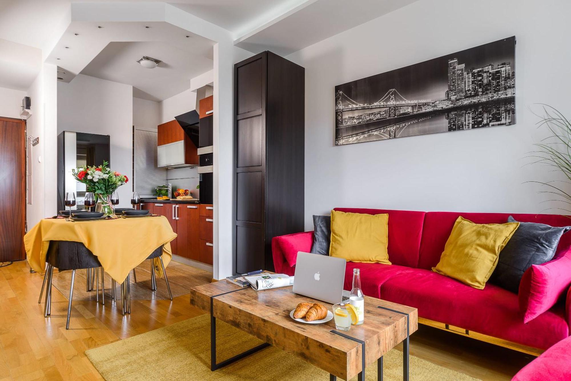 Lumina Apart With Balcony Platinum Tower Warsaw Ngoại thất bức ảnh