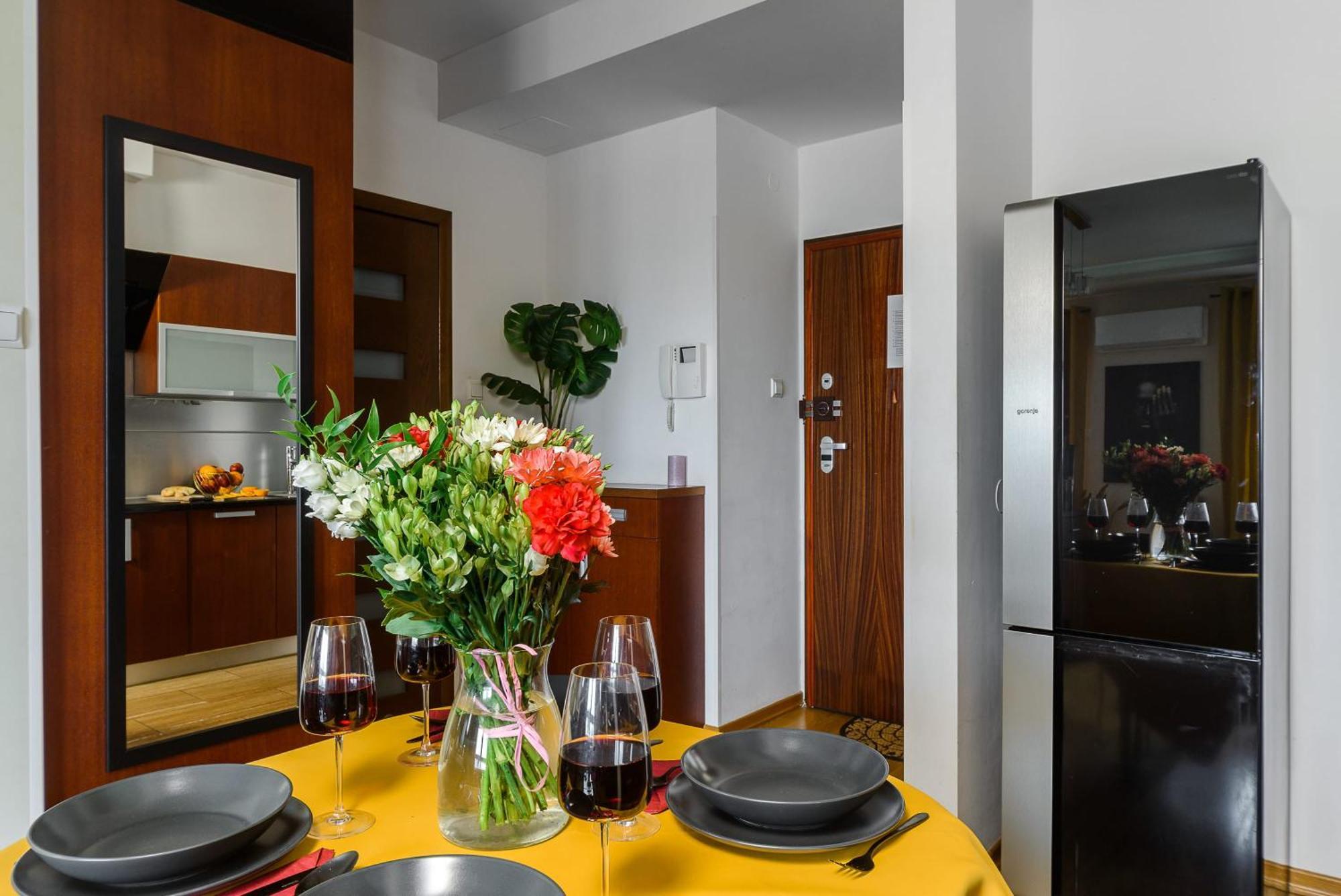 Lumina Apart With Balcony Platinum Tower Warsaw Ngoại thất bức ảnh