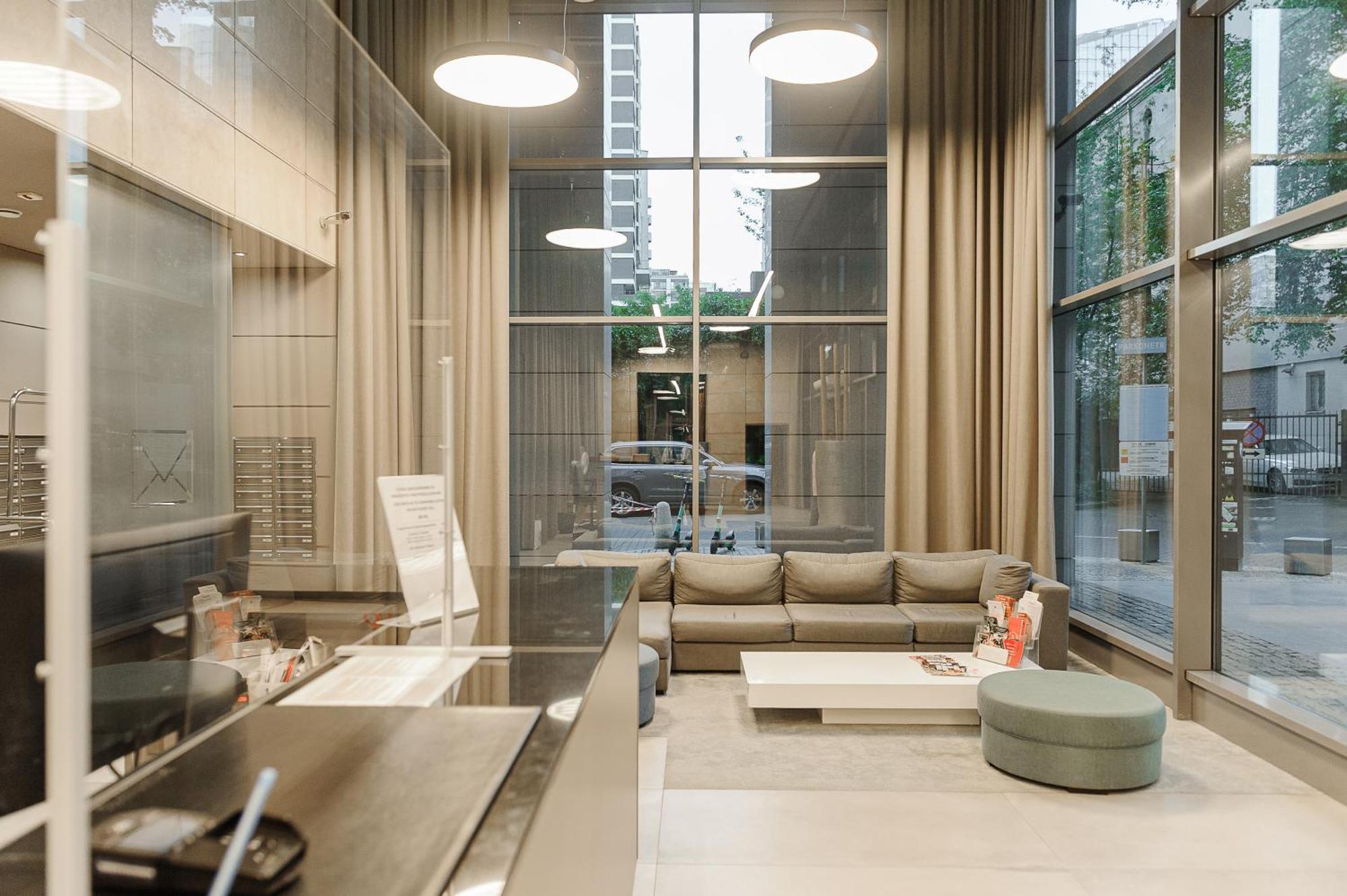 Lumina Apart With Balcony Platinum Tower Warsaw Ngoại thất bức ảnh