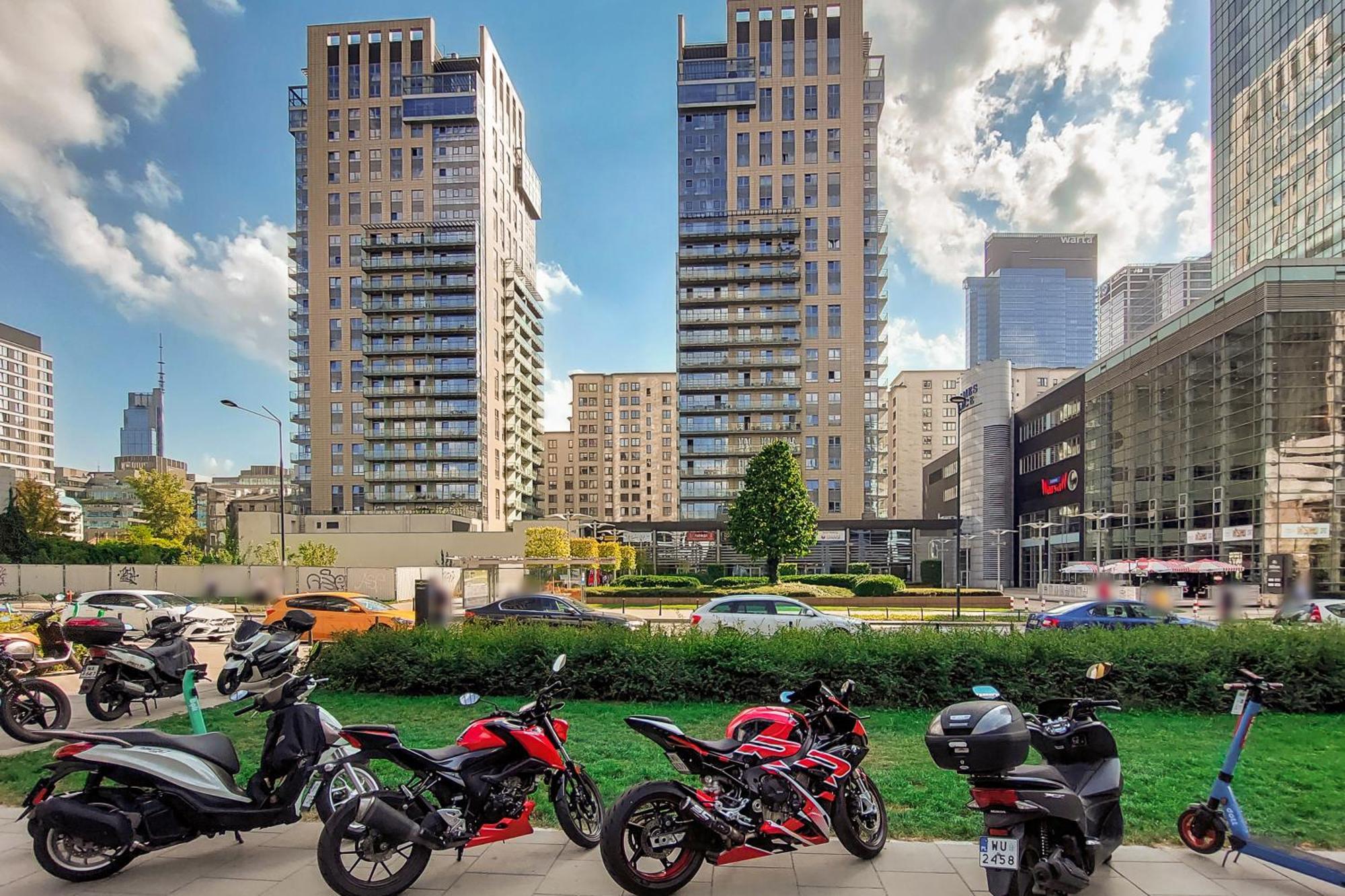Lumina Apart With Balcony Platinum Tower Warsaw Ngoại thất bức ảnh