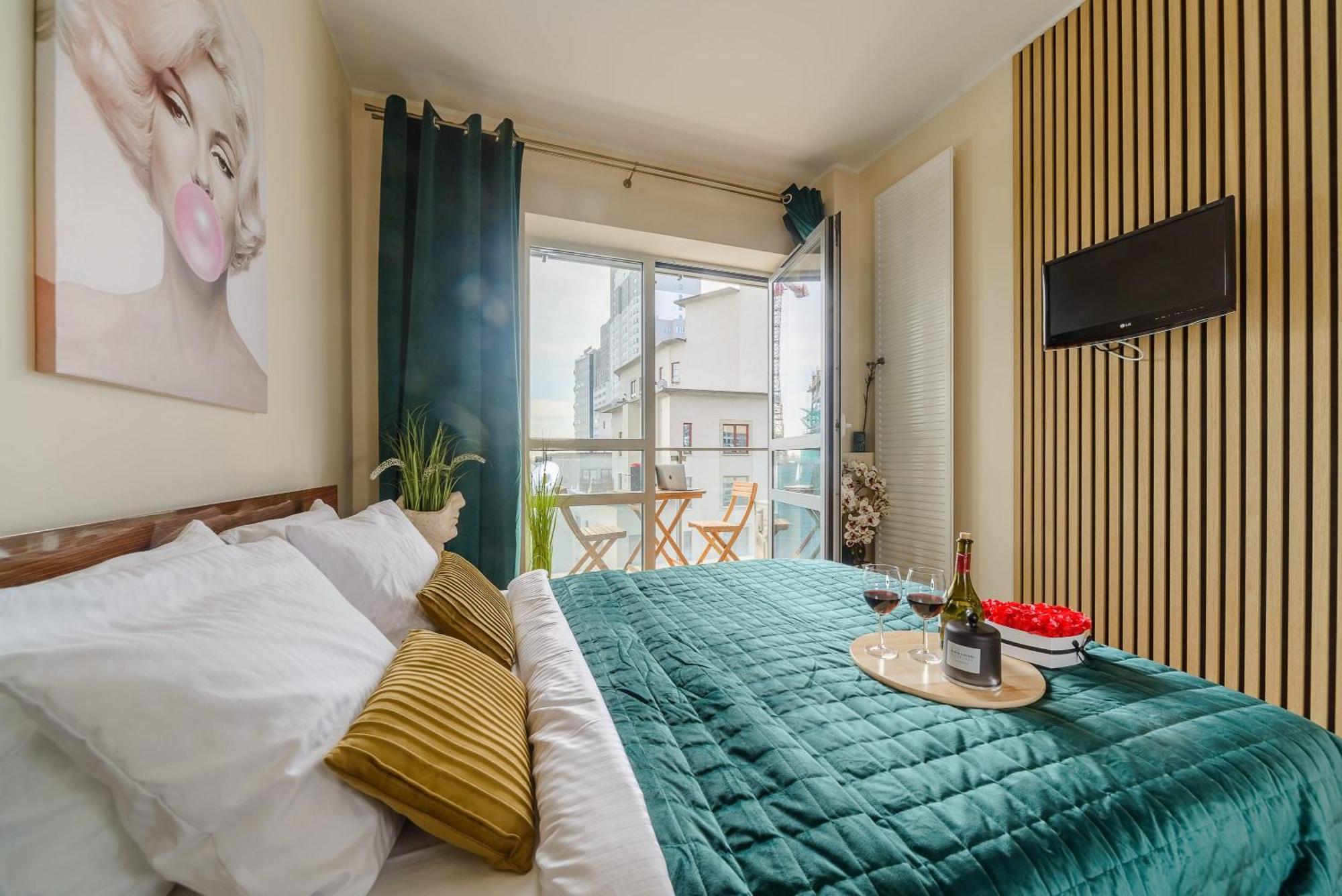 Lumina Apart With Balcony Platinum Tower Warsaw Ngoại thất bức ảnh